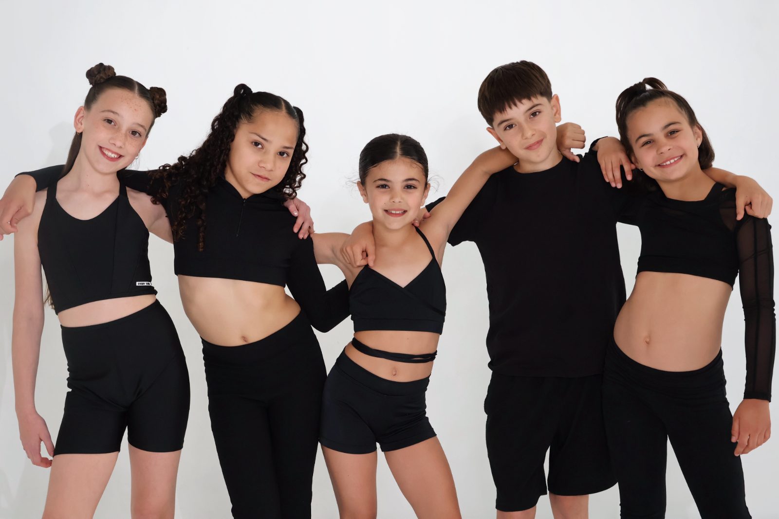 Vanguard students training together in the studio